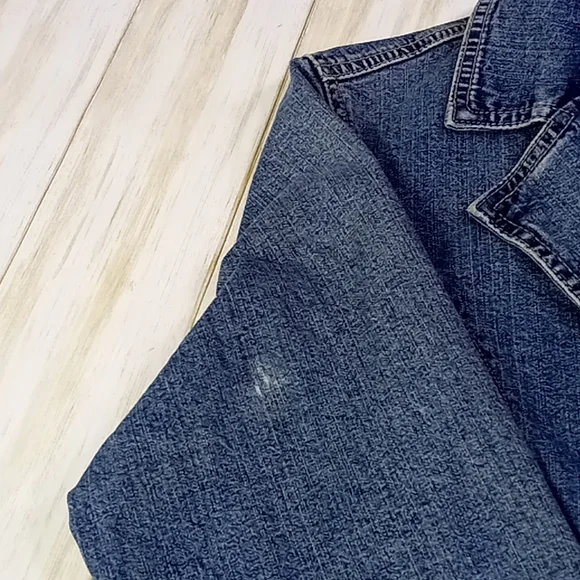 Ethyl Vintage Denim Jacket Size Medium - Picture 7 of 13